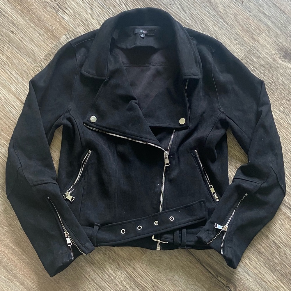 Black zip up Jacket